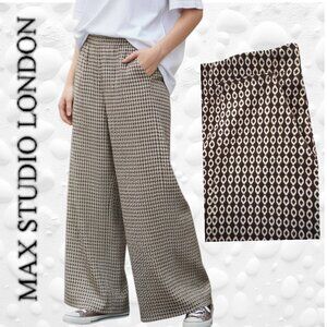 Max Studio London Wide Leg Knit Pants – Size XL – NWT